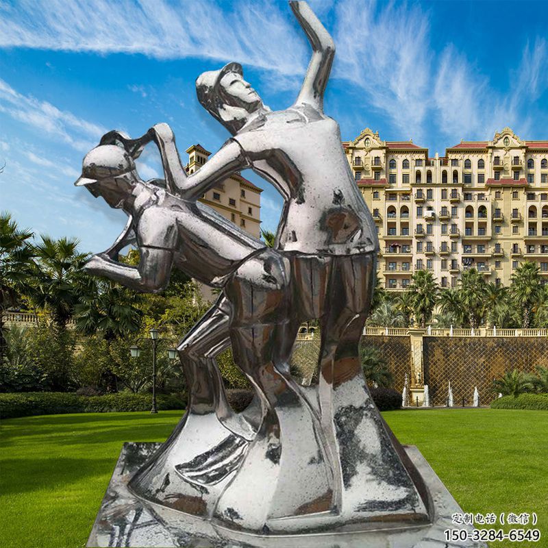 公園工人雕塑 戶外民俗雕塑 抽象勞動雕塑