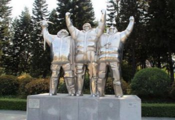 工人雕塑 彩繪剪紙民俗雕塑 現代勞動雕塑