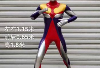 奧特曼雕塑 廣場卡通雕塑 門口小品