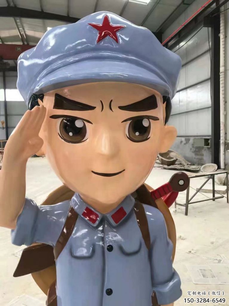 大型武警雕塑 鍛造青銅警察雕塑 房地產戰士雕塑