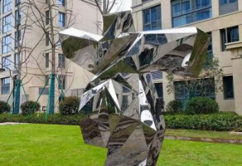 抽象太極雕塑 店門口彩繪雕塑 步行街?jǐn)[件