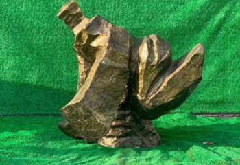 園林太極雕塑 田間彩繪雕塑 民俗擺件