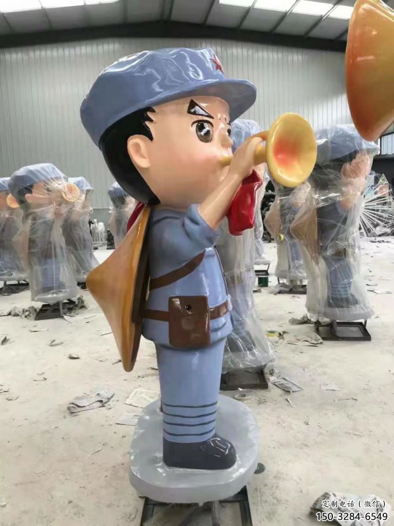 武警雕塑 現代校園警察雕塑 校園戰士雕塑