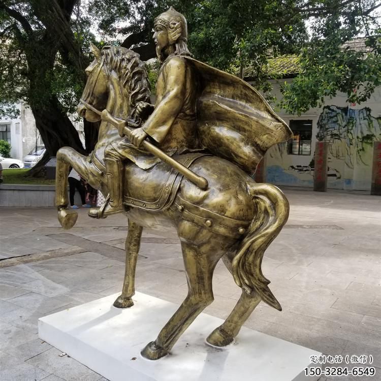 風(fēng)景區(qū)騎馬人雕塑 售樓處廣場(chǎng)雕塑 仿古擺件