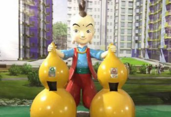 園林濟公雕塑 大型景觀雕塑 中式雕塑