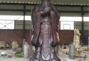 售樓處孔子雕塑 商業(yè)街雕塑 學(xué)校擺件