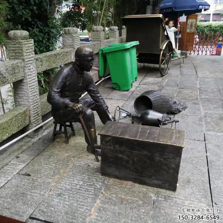 爆米花雕塑 仿真景觀民俗雕塑 烤漆小吃雕塑