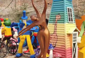 別墅區(qū)吹拉彈唱雕塑 大型別墅區(qū)音樂雕塑 剪影音樂人雕塑