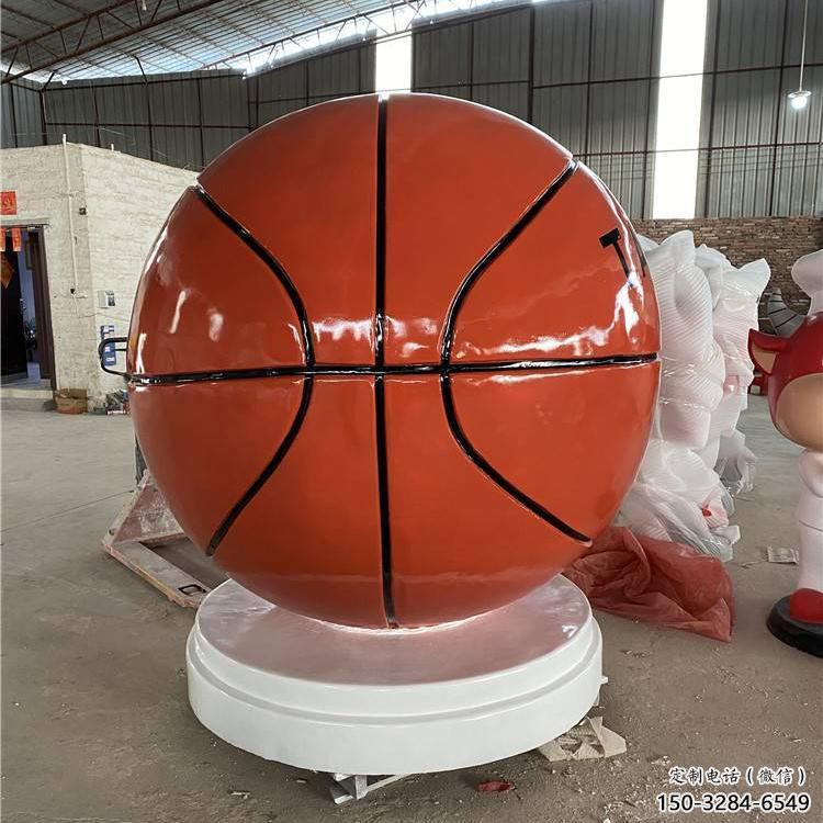 籃球雕塑 歐式步行街球形雕塑 大型商場球類雕塑