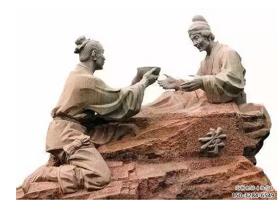 園林孝道雕塑 大型景觀古代雕塑 中式文化雕塑