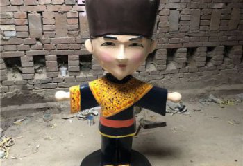 別墅區京劇雕塑 仿真唱戲雕塑 大型民俗雕塑