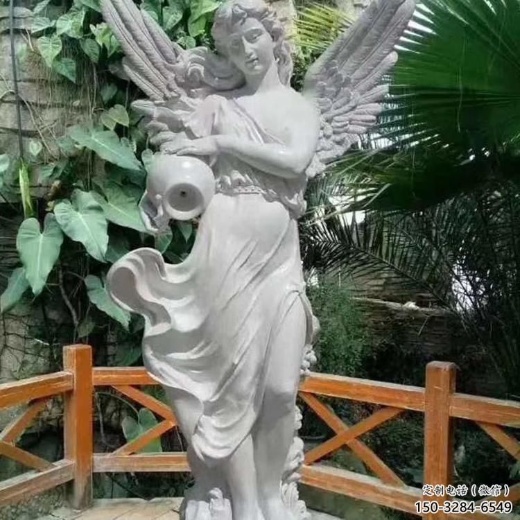 公園和平女神雕塑 創意歐式雕塑 美陳人物雕塑