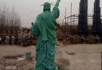 和平女神雕塑 景觀美陳人物雕塑 噴漆歐式雕塑