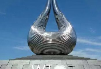 草地水珠雕塑 現代校園雕塑 大型雕塑