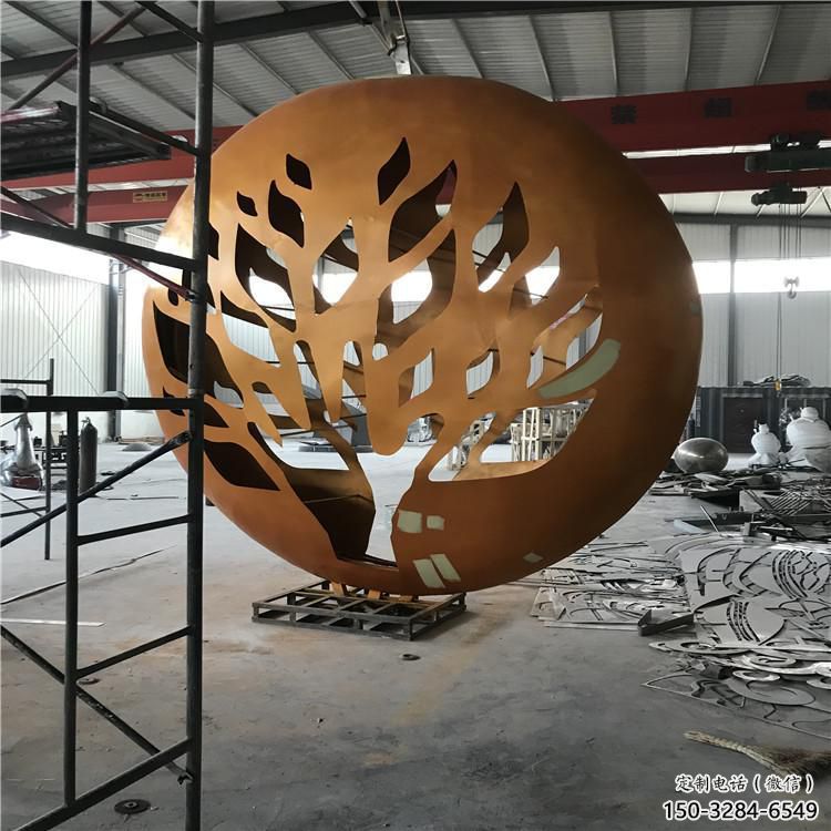 大型商場(chǎng)月牙雕塑 仿真雕塑 鏡面月亮牙雕塑