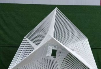 廣場(chǎng)正方形雕塑 抽象正方體雕塑 烤漆方塊雕塑