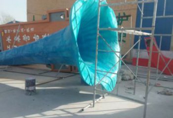 步行街喇叭雕塑 游樂場景觀雕塑 鑄造雕塑