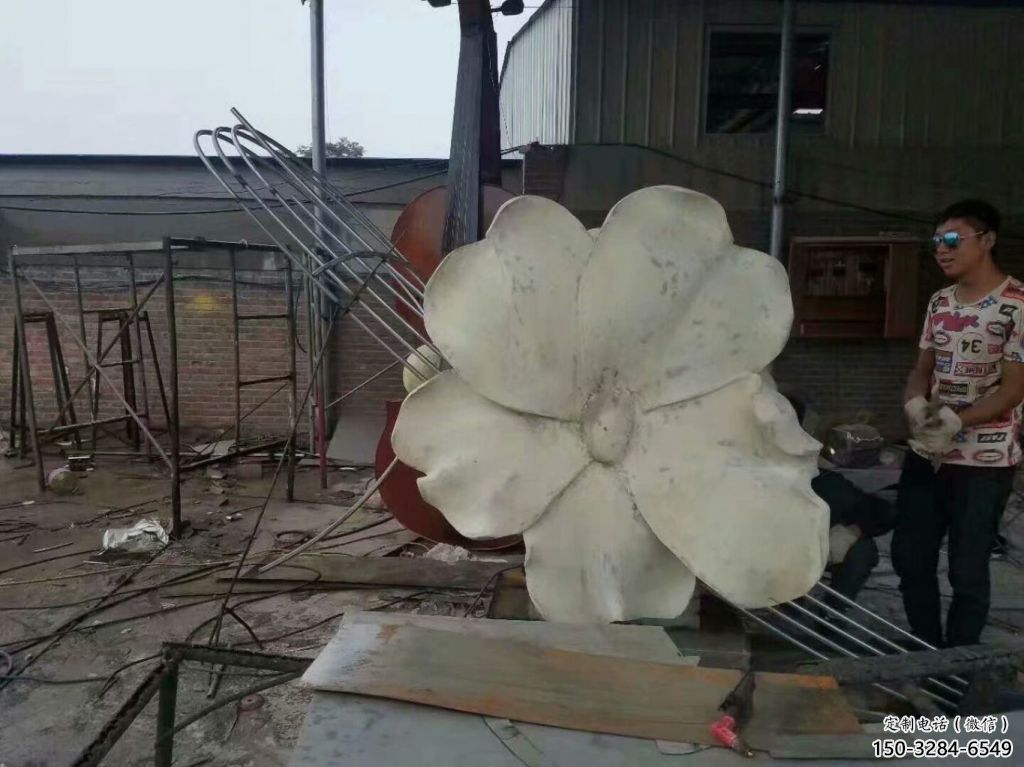 幾何指環(huán)雕塑 發(fā)光公園戒指環(huán)雕塑 大門口標(biāo)識(shí)雕塑