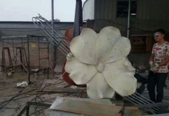 幾何指環(huán)雕塑 發(fā)光公園戒指環(huán)雕塑 大門口標(biāo)識(shí)雕塑