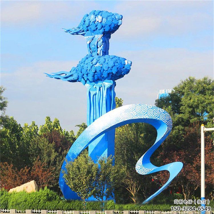 中式鑰匙雕塑 啞光雕塑 游樂場(chǎng)金鑰匙雕塑