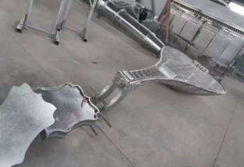 景觀琵琶雕塑 剪影樂器雕塑 商業(yè)街音樂雕塑