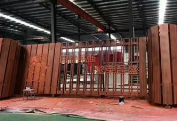 大型竹簡雕塑 鍛造發光標識雕塑 房地產書本雕塑