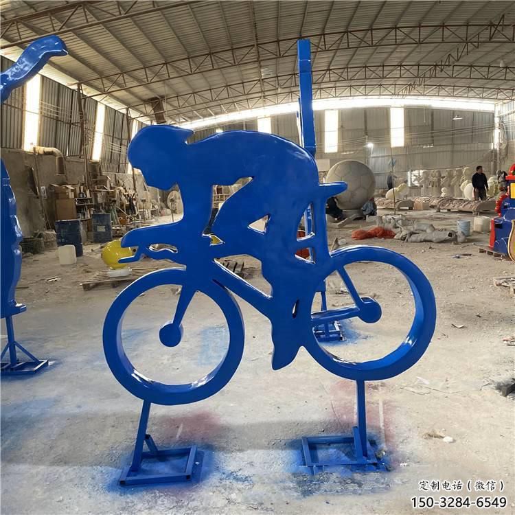 彩繪賽車雕塑 賽車人體育雕塑 街頭賽車人雕塑