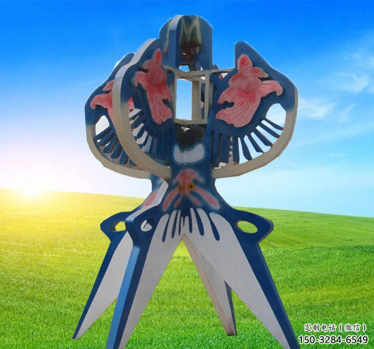 街道風箏雕塑 現代雕塑 彩繪景觀雕塑