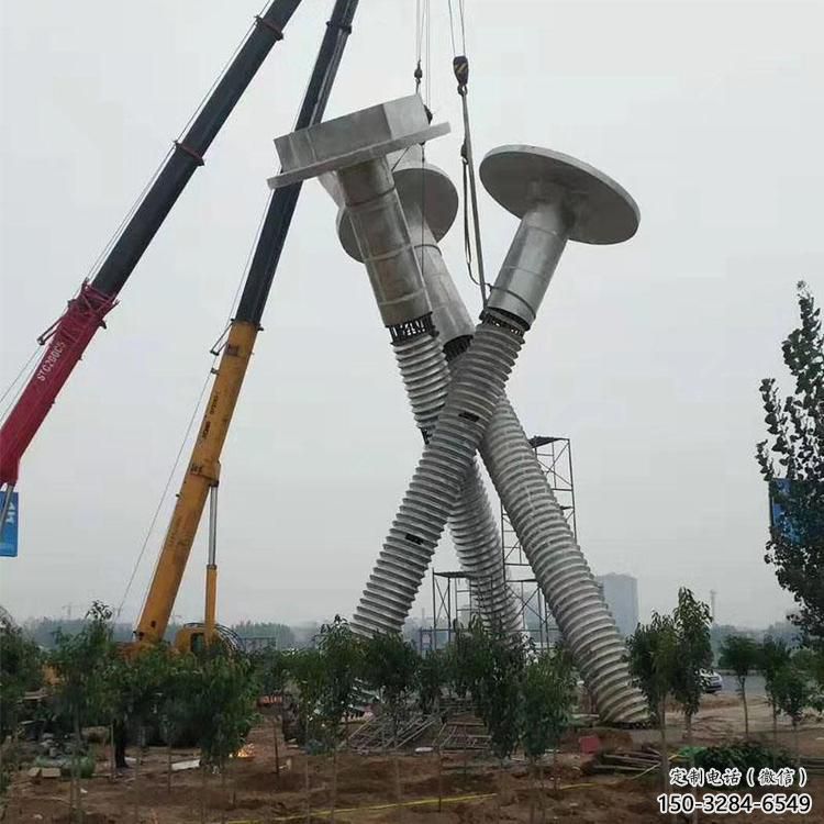 大型螺絲釘雕塑 歐式步行街工業雕塑 彩繪器械雕塑