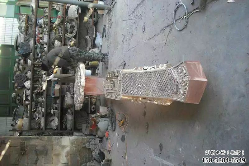 中式如意雕塑 啞光建筑雕塑 游樂場(chǎng)雕塑