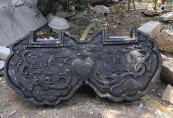 公園鎖子雕塑 創(chuàng)意企業(yè)雕塑 美陳同心鎖雕塑