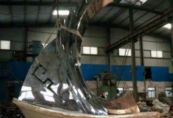 景觀揚帆雕塑 仿真遠航雕塑 風帆雕塑