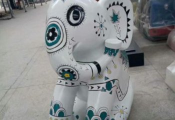 大象雕塑承接，景觀美陳，彩繪大象雕塑訂做