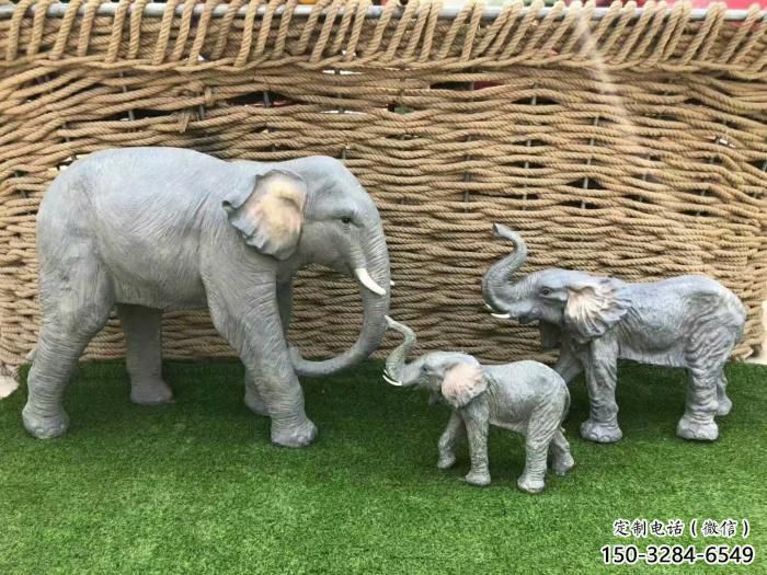 廣場大象雕塑批發，廣場系列，仿真大象雕塑定價