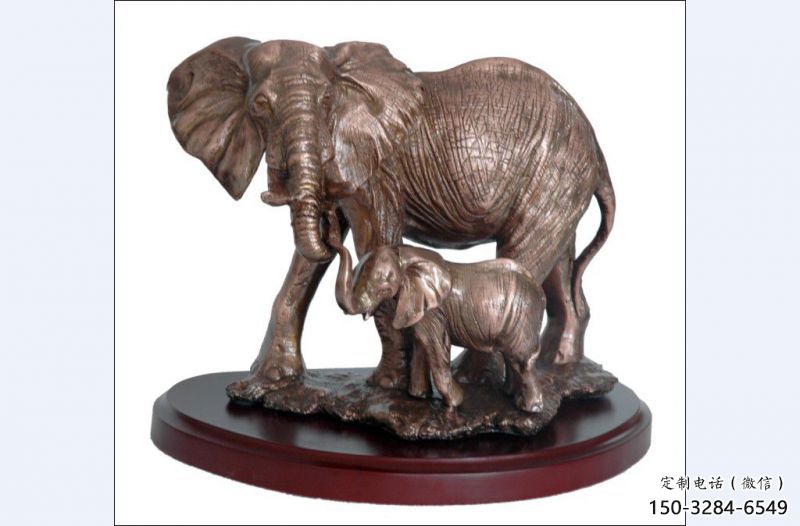 地產大象雕塑供應，地標擺件，紅銅大象雕塑制造