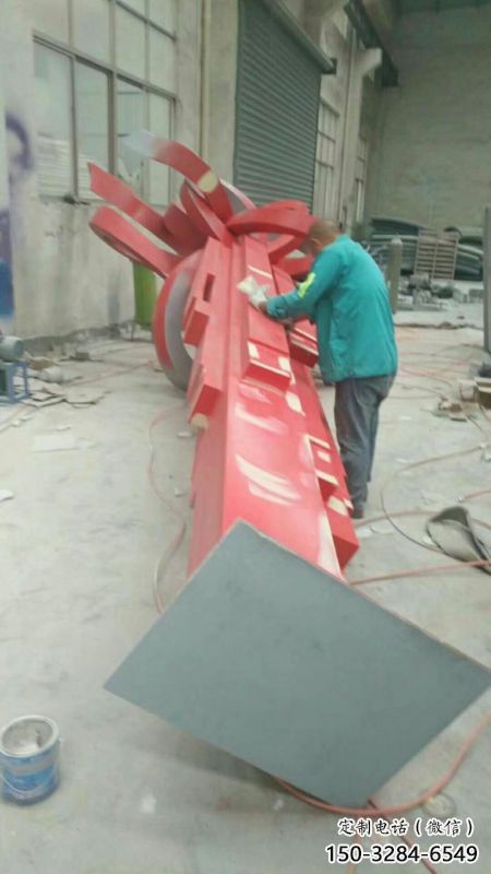 希望中國(guó)結(jié)雕塑