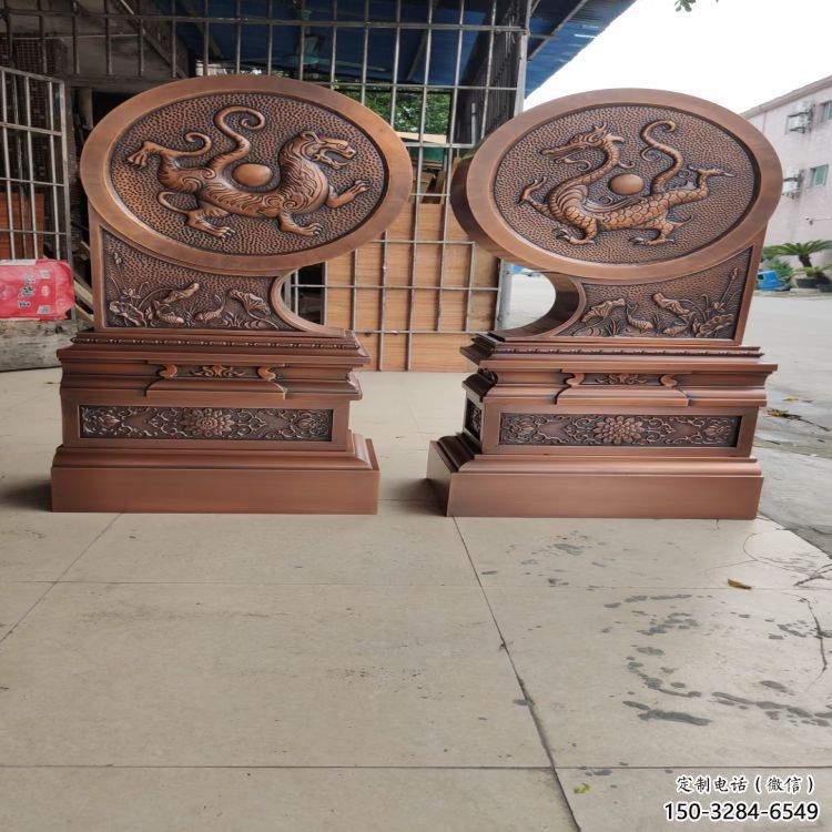 神獸浮雕通用，街景小品，動(dòng)物浮雕制造廠家