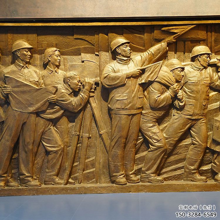人物浮雕展品，小區雕塑，黨建人物浮雕廠家