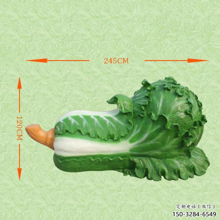 果籃雕塑定價，地標擺件，烤漆白菜果籃雕塑精選