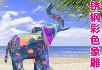 商場大象雕塑展品，景觀概念，景觀烤漆大象雕塑優(yōu)選