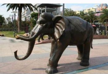 大象雕塑供應，城市裝飾，銅大象雕塑優選