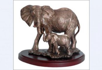 地產大象雕塑供應，地標擺件，紅銅大象雕塑制造