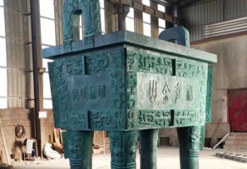 古法青銅司母戊鼎雕塑生產(chǎn)