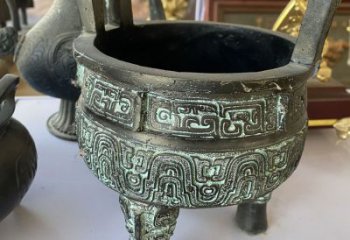 圓鼎雕塑，銅器景觀雕塑，鑄銅工藝