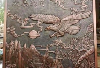 公園老鷹浮雕服務(wù)商，景觀雕塑，動(dòng)物浮雕選定