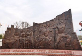 浮雕景觀制造，街景小品，景觀黨建浮雕優價