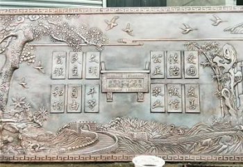 景觀浮雕優(yōu)選，景區(qū)案例，抽象廣場(chǎng)浮雕選用