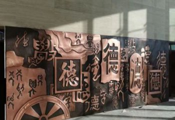 浮雕廠家供需，標(biāo)識雕塑，藝術(shù)校園浮雕制造商