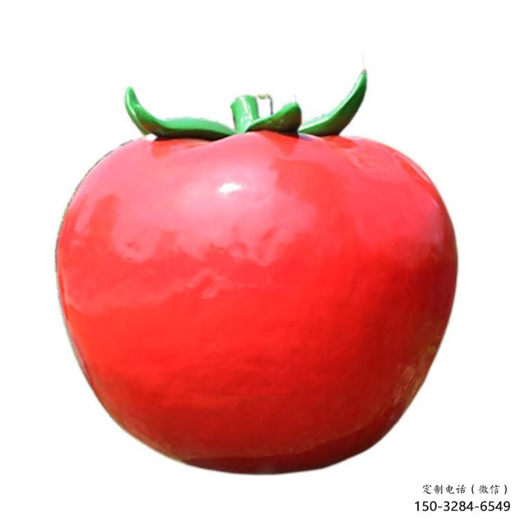 果籃雕塑提供，多彩藝術，中式番茄果籃雕塑通用
