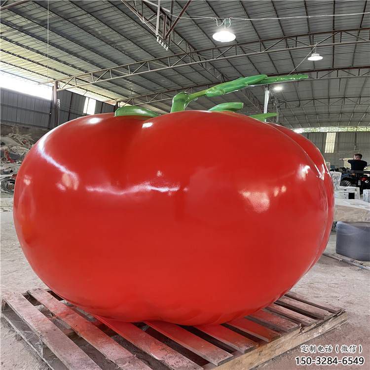 果籃雕塑提供，美陳雕塑，景觀番茄果籃雕塑承接